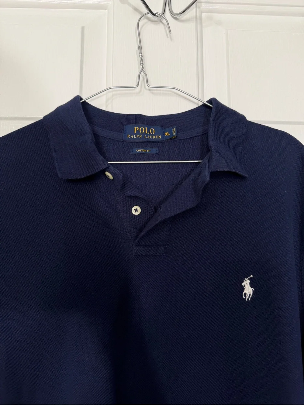 Polo by Ralph Lauren Navy Polo with White Pony Logo